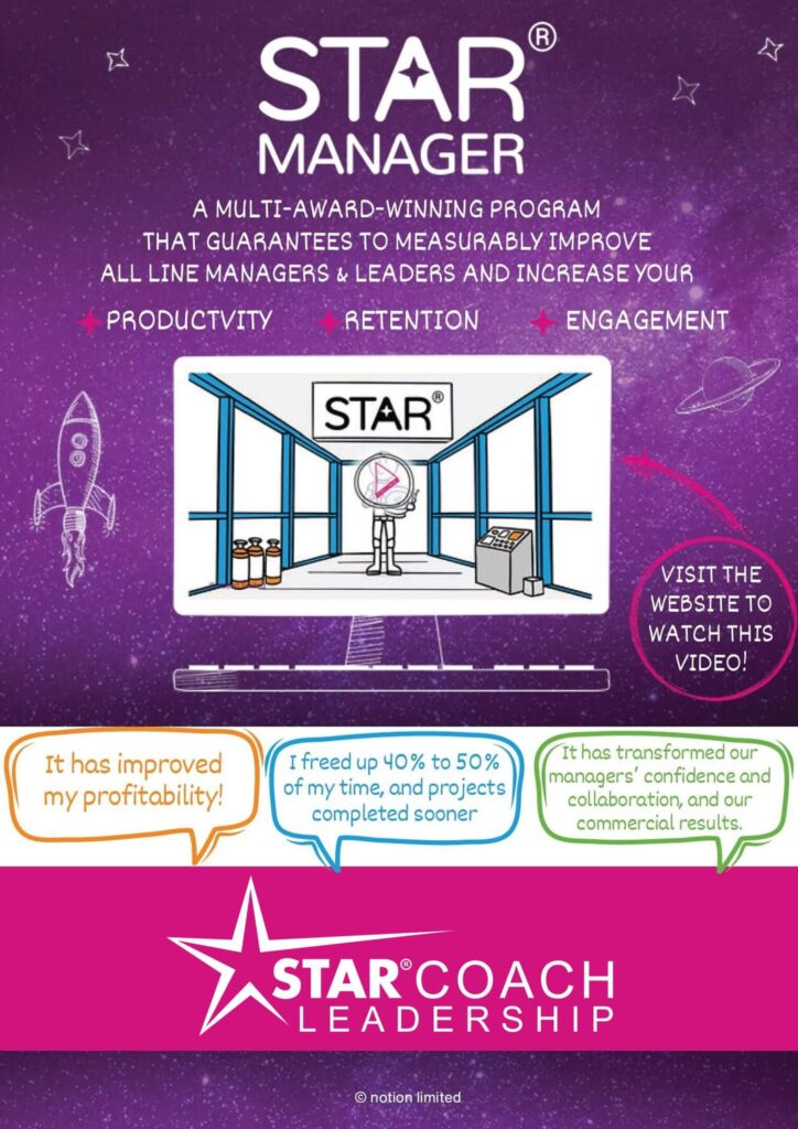 Welcome to STAR Manager - STAR Coach Leadership